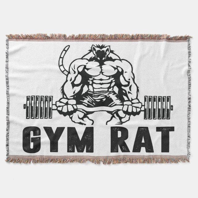 Cobertor Gym Rat (Frente)
