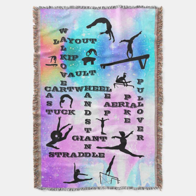 Cobertor Gymnase Espadas Cruzadas Jogando Aberto (Frente Vertical)