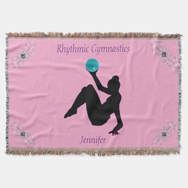 Cobertor Gymnastics Ball Routine Glam (Frente)