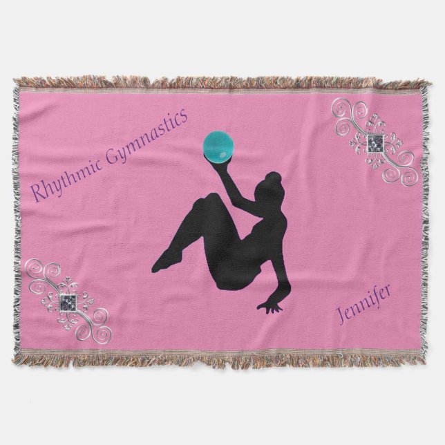 Cobertor Gymnastics Ball Routine Glam (Frente)
