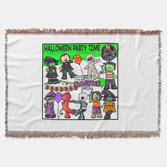 Cobertor Halloween blanket (Frente)