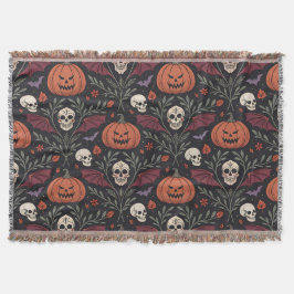 Cobertor Halloween Vibes Pattern