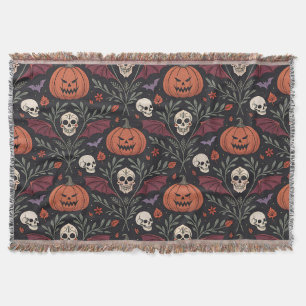Cobertor Halloween Vibes Pattern