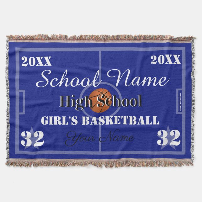 Cobertor HAMbyWG - Basquete Personalizável (Frente)