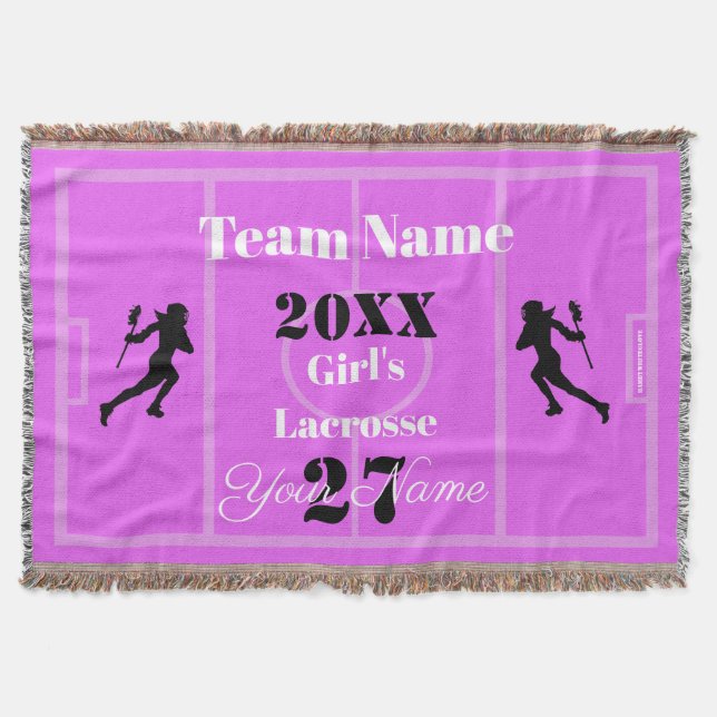 Cobertor HAMbyWG Girls Lacrosse (Frente)