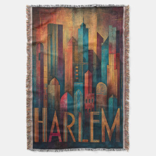 Cobertor Harlem Renaissance Art Deco