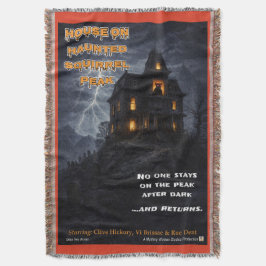 Cobertor Haunted Squirrel Peak