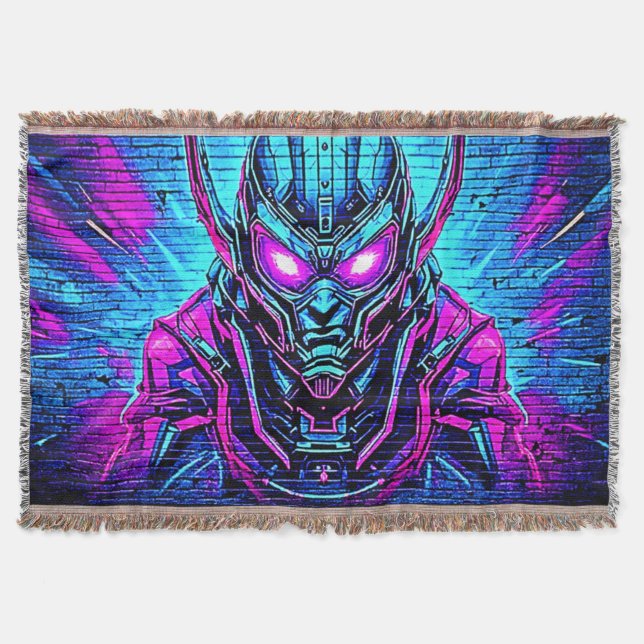 Cobertor Heroico Cyberpunk Vibe (Frente)