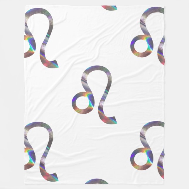 cobertor holograma leo (Frente)