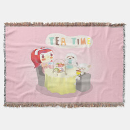 Cobertor Hora do chá