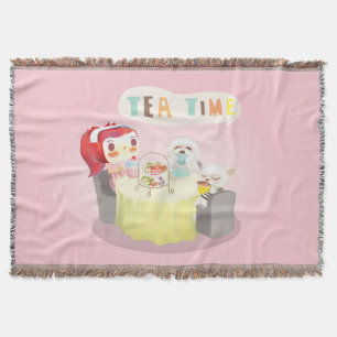 Cobertor Hora do chá