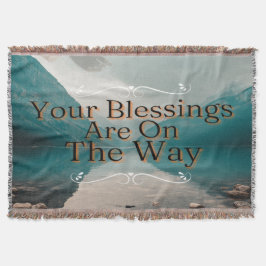 Cobertor Horizontes Esperançosos Bênçãos de Acima