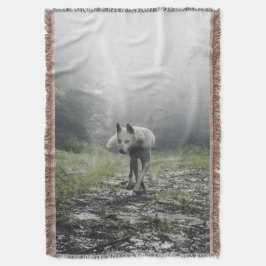 Cobertor Husky Siberiano Branco