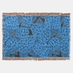 Cobertor Hydrangea azul