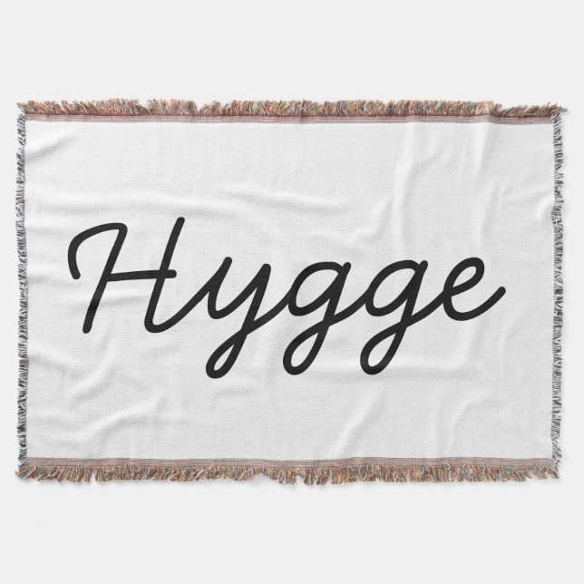 Cobertor Hygge Black Elegant (Frente)