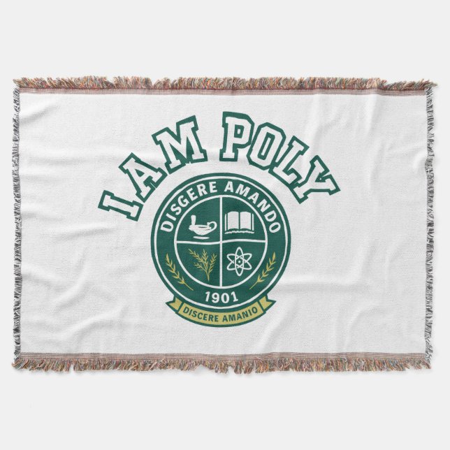 Cobertor I AM POLY Throw Blanket (Frente)