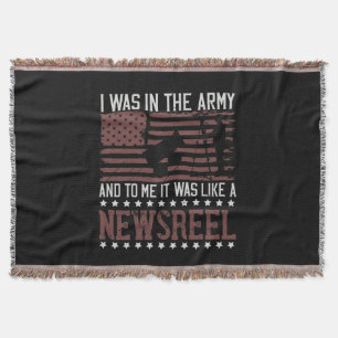 Cobertor I Was In The Army And To Me It Was Like A Newsreel