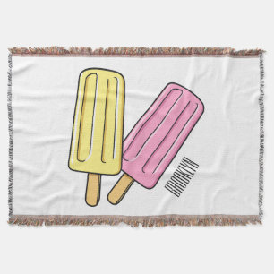 Cobertor Ice pop cartoon