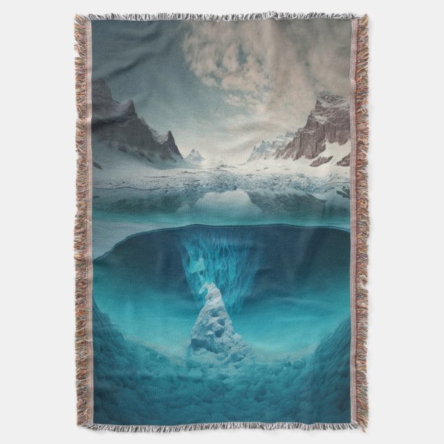 Cobertor Icy Mountain View (Frente Vertical)