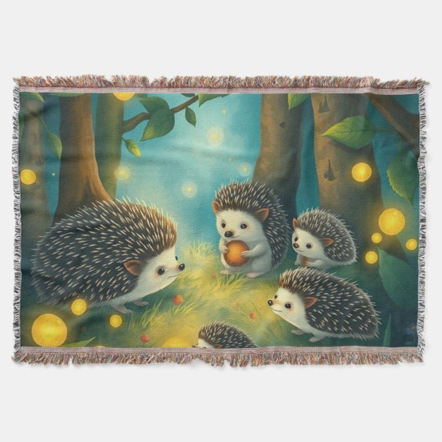 Cobertor  Igelzauber im Lichterwald (Frente)