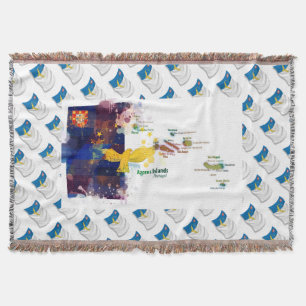 Cobertor Ilhas dos Açores, Portugal