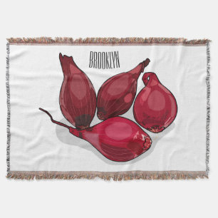 Cobertor Ilustração de desenho animado de slot