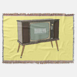 Cobertor Ilustração de desenho animado de televisão