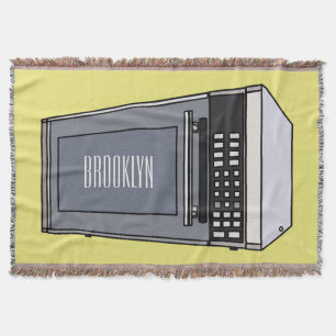Cobertor Ilustração de desenho em micro-ondas
