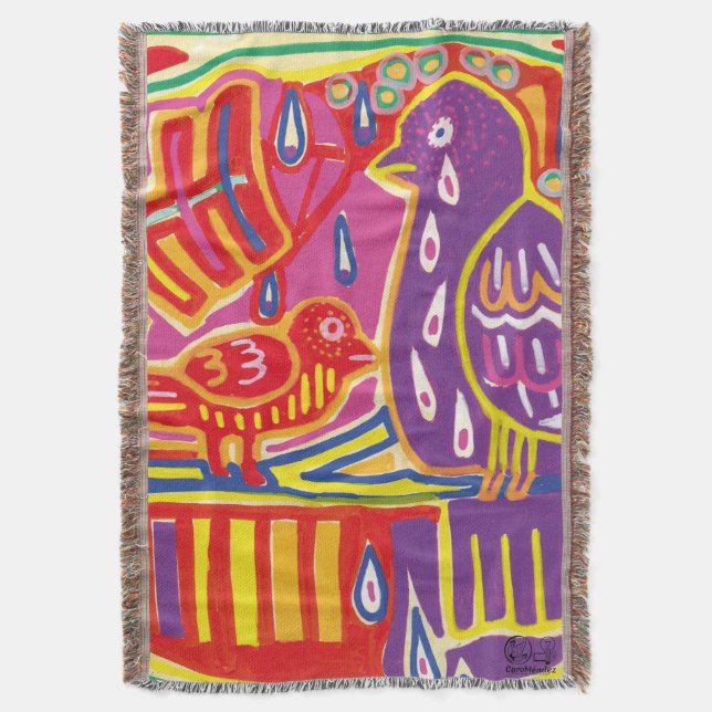 Cobertor Ilustración de Mola5 (Frente Vertical)