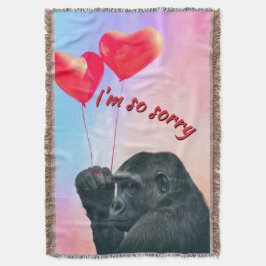 Cobertor "I'm so sorry"
