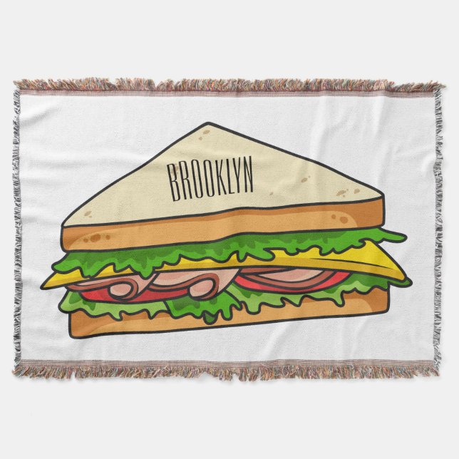 Cobertor Imagem de desenhos em Sandwich (Frente)