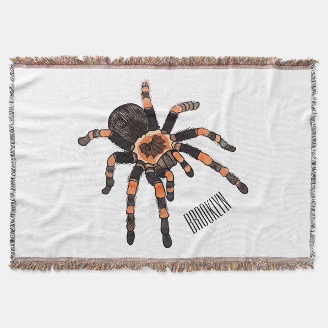 Cobertor Imagem do desenho de Tarantula (Frente)