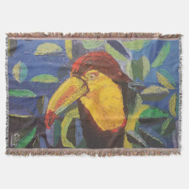 Cobertor Imagen de mi obra arte Tucán