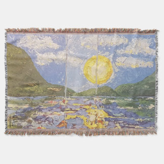 Cobertor Imagen de mi obra Una ventana al mundo