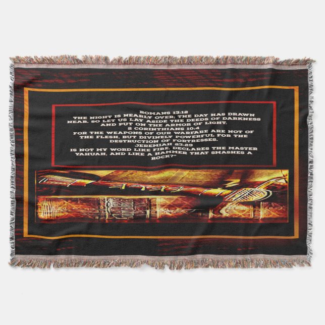 Cobertor Imagens de Escritura 02 (Frente)