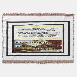 Cobertor Imagens de Escritura 03