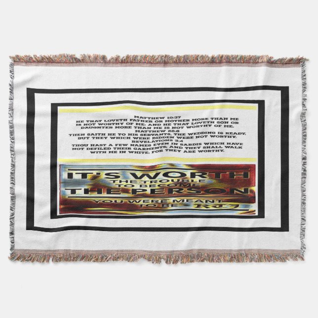 Cobertor Imagens de Escritura 03 (Frente)