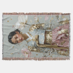 Cobertor Impressão de Arte do Hanbok Moderno