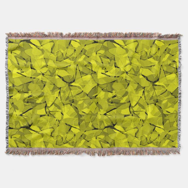 Cobertor impressão de azulejo de cristal mosaico moderno da (Frente)