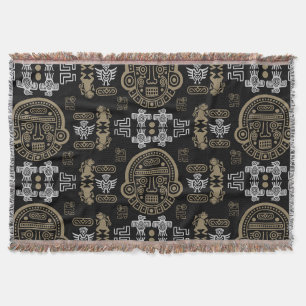 Cobertor inca Aztec Home Decor