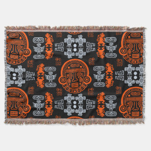 Cobertor inca Aztec Home Decor
