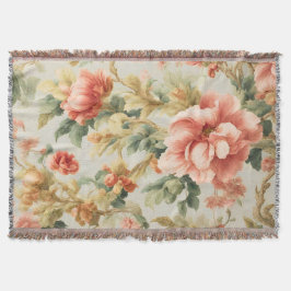 Cobertor Incríveis Flores, Folhas. Pintura