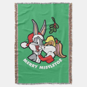 Cobertor INSETOS BUNNY™ & Lola "Feliz Mistletoe"