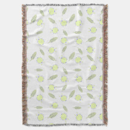 Cobertor Insetos e folhas em forma de permuta