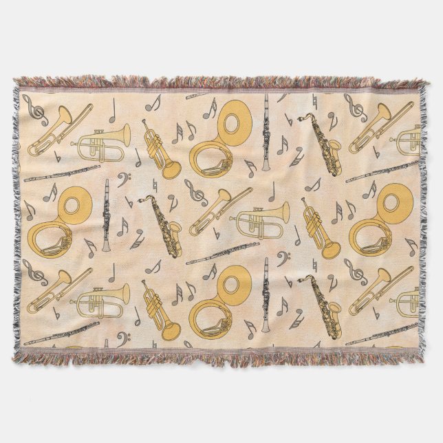 Cobertor Instrumentos Musicais (Frente)