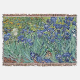 Cobertor Irises, Floral Oil Painting, Vincent Van Gogh