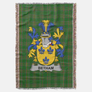 Cobertor Irish Betham Casaco do Serviço Familiar de Armas I