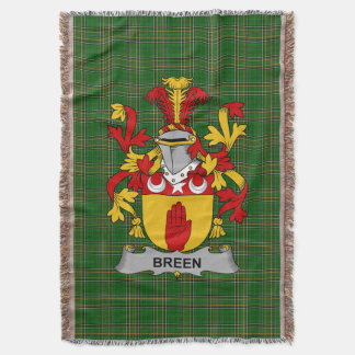 Cobertor Irish Breen ou O_Breen Casaco do Serviço de Proteç