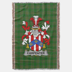 Cobertor Irish Carpenter Casaco do Serviço Familiar de Arma