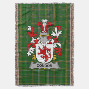 Cobertor Irish Condon Casaco do Serviço Familiar de Armas I